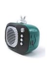 MD-98 Retro Style Bluetooth Hoparlör Fm Radyo Usb Ve Hafıza Kartı 