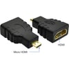 Micro HDMI Erkek - HDMI Dişi Çevirici Adaptör