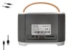 Mikado BT-3100 Usb+Aux+SD+FM Destekli 7.5W*2 RMS 2000mAh Bluetooth Speaker