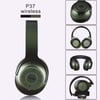P37 Katlanabilir Bluetooth Kulaklık Kablosuz Radio Sd Kart Destekli Kablosuz Konuşma Özellikli