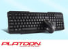 Platoon PL-376 Slim Kablosuz Kalvye Mouse Set