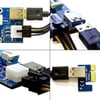 Ryder PCIE pcie Pci Express Riser 1x to 16x USB 3.0 Mining Rigleri için Ekran Kartı Uzatma Devresi
