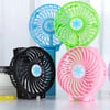 Şarjlı El Vantilatörü El Fanı Portatif Pratik Soğutucu El Tipi Serinletici Masa USB Mini FAN 