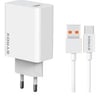 Syrox M67T Single USB-A Port High Speed Charger Adapter & Type-C Cable 67 WATT Mİ TURBO YÜKSEK HIZLI ŞARJ