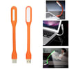 Taşınabilir Usb Led Işık Lamba Katlanabilir Pc Laptop Klavye Aydınlatma (Turuncu)