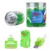 TRKLink EZ RJ45 KONNEKTÖR (YEŞİL) 100 'lü PAKET YENİ NESİL