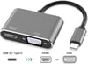 USB Type C To Hdmi VGA 3.1 4K Çevirici Dönüştürücü Adaptör