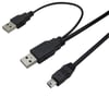 Usb Y 3 Giriş Mini 5 Pin Hdd Hard Disk Kablosu