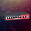 ZTECH ZR-1008G 8+2 POE SWİTCH 125W