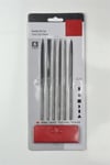 6 Piece Watchmaker File Set