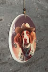 Cowdog Seramik Anahtar Askılığı