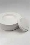 Straight Edge Plate Plaster Mold