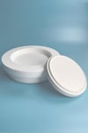 Straight Edge Plate Plaster Mold