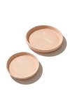 Dik Kenarlı Step Tabak Stoneware Bisküvi