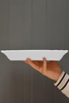 River Rectangle Plate Ceramic Bisque