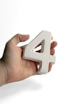 Door Number Ceramic Bisque