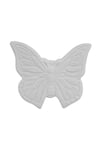 Butterfly Plaque M2 Ceramic Bisque