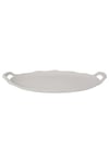 Tray With Handle Ceramic Bisque