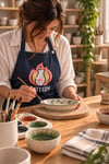 Oval Fırın Kabı - Seramik Bisküvi