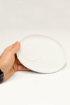 Oval Serving Plate | Ceramic Bisque
