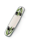  19cm İnce  Zeytin Desenli Sunumluk
