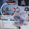  Legendary Pirates Globe + Puzzle (15 cm Globe-54 Pcs Puzzle)