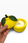  Seramik Limon  Kokulu Soya Mumu