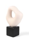 Holly Stone Krem Seramik Dekor