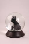 Koleksiyon Serisi Siyah French Bulldog Köpekli  Kar Küresi
