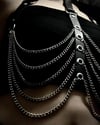 BODY Handmade Gothic Chain Vücut Kemeri