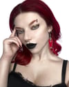 CHARMS Cross  Spider Web Coffin Earrings