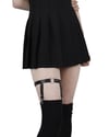 LEG BELT Handmade Gothic Heart Spike Bacak Kemeri