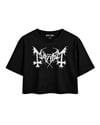 MAYHEM Logo Crop T-Shirt OversizeHeavy Craft