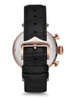 Deri Kordon Rose Gold Kasa Multifonksiyon Kronometre TM250R-04BR Erkek Kol Saati