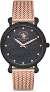 Santa Barbara Polo Hasır Rose Gold Kadın Kol Saati SB.1.10132.5