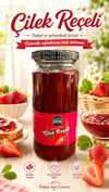 Soslar ve ReçellerDupnisa ÇiftliğiÇilek Reçeli 320g