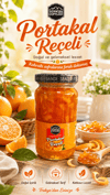 Soslar ve ReçellerDupnisa ÇiftliğiPortakal Reçeli 330g