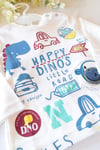 2'Lİ HAPPY DİNOS ERKEK BEBEK TAKIM