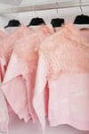 KAPÜŞONLU PEMBE SWEAT 