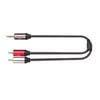 KLANGTECH SJ2R 3.5MM ST ERKEK-2xRCA ERKEK HAZIR KABLO