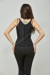 ASKILI LATEX KORSE (SİYAH)