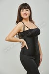 ASKILI LATEX KORSE (SİYAH)
