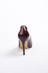 Basic Bordo Renk Rugan Stiletto-Stiletto-Mio Gusto-09033WRR
