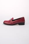 Bernice Bordo Oxford Ayakkabı-DÜZ AYAKKABI-Mio Gusto-02108WRR
