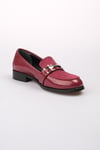 Bernice Bordo Oxford Ayakkabı-DÜZ AYAKKABI-Mio Gusto-02108WRR