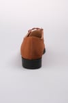 Berta Taba Süet Oxford Ayakkabı-DÜZ AYAKKABI-Mio Gusto-02104TAS