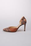Brien Taba Yılan Stiletto-Yüksek Topuklu-Mio Gusto-02027TAC