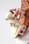 Dakota Hakiki Deri Ten Rengi Loafer-DÜZ AYAKKABI-Mio Gusto-01529NUC