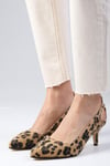 Drop Leopard 5 cm-Kısa Topuklu-Mio Gusto-09037LEO
