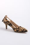 Drop Leopard 5 cm-Kısa Topuklu-Mio Gusto-09037LEO